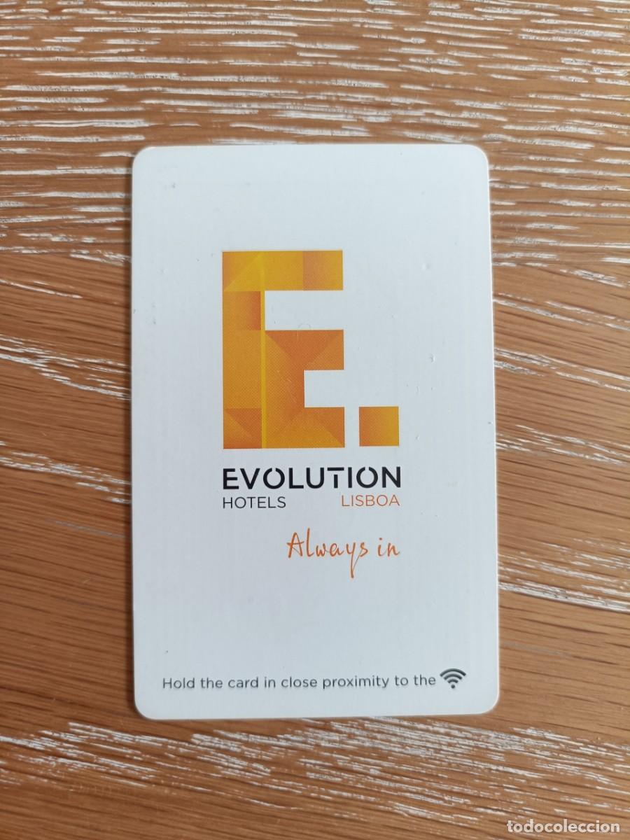 Coleccionismo: TARJETA LLAVE MAGN&Eacute;TICA HOTEL - EVOLUTION HOTELS - LISBOA