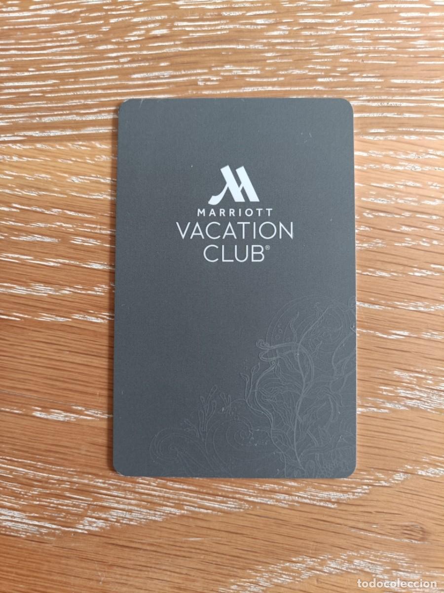 Coleccionismo: TARJETA LLAVE MAGN&Eacute;TICA HOTEL - MARRIOTT VACATION CLUB - GRIS