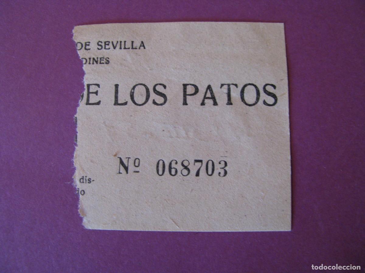 Colecionismo: ENTRADA DE PARQUE ZOOLOGICO DE PARQUE MARIA LUISA, SEVILLA. 1959. VER LA FOTO ADICIONAL