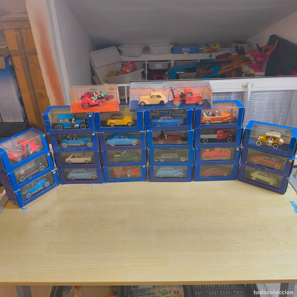 Colecionismo: Lote 25 coches de Tint&iacute;n Moulinsart Altaya