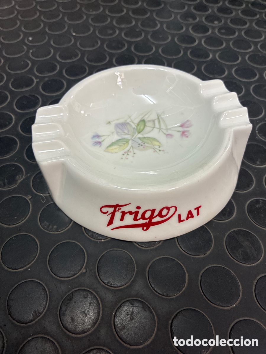 Collectionnisme: Cenicero de publicidad Frigo Lat.