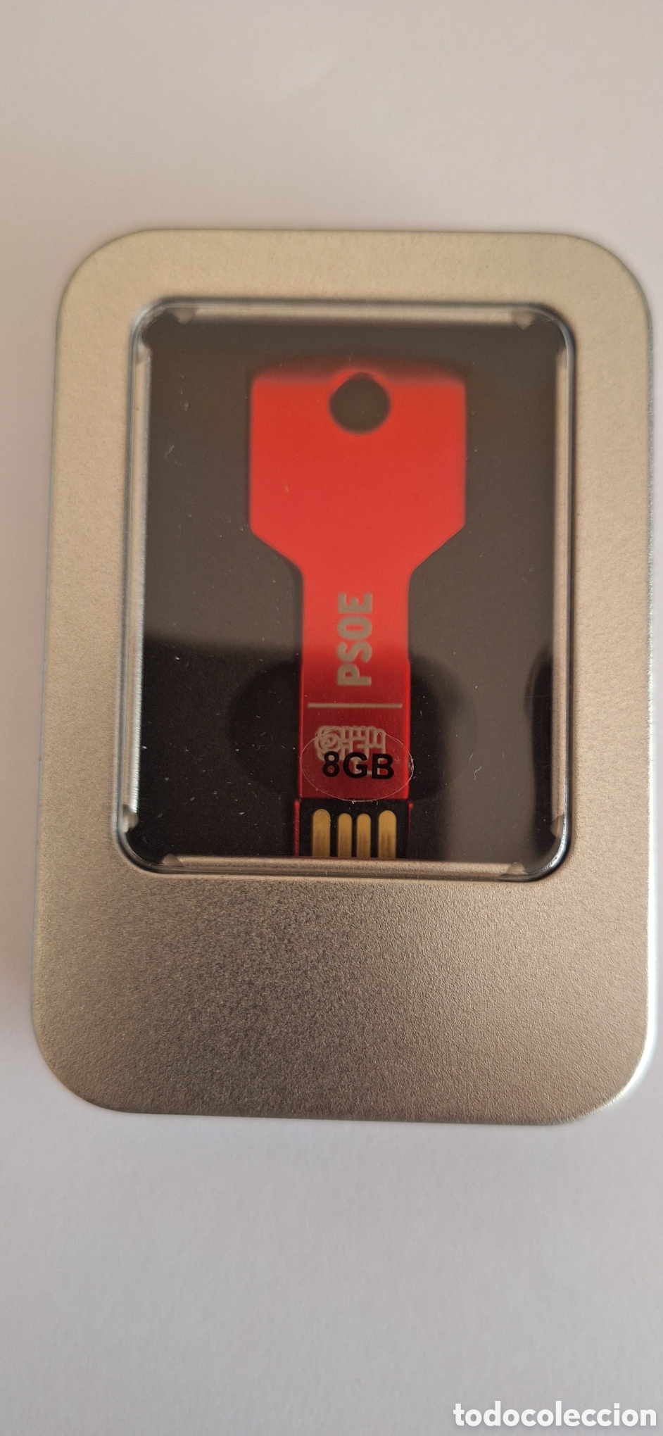 Coleccionismo: Llave USB Pen Drive Logo PSOE