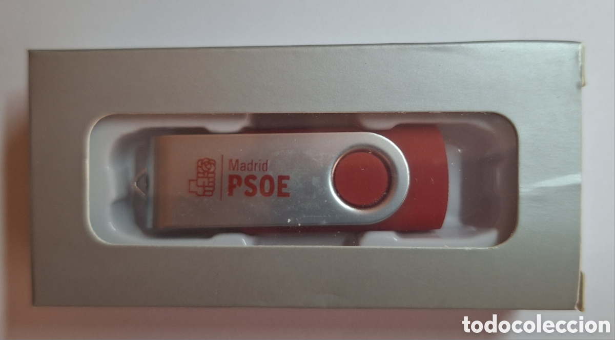 Coleccionismo: USB Pen Drive con Logo PSOE