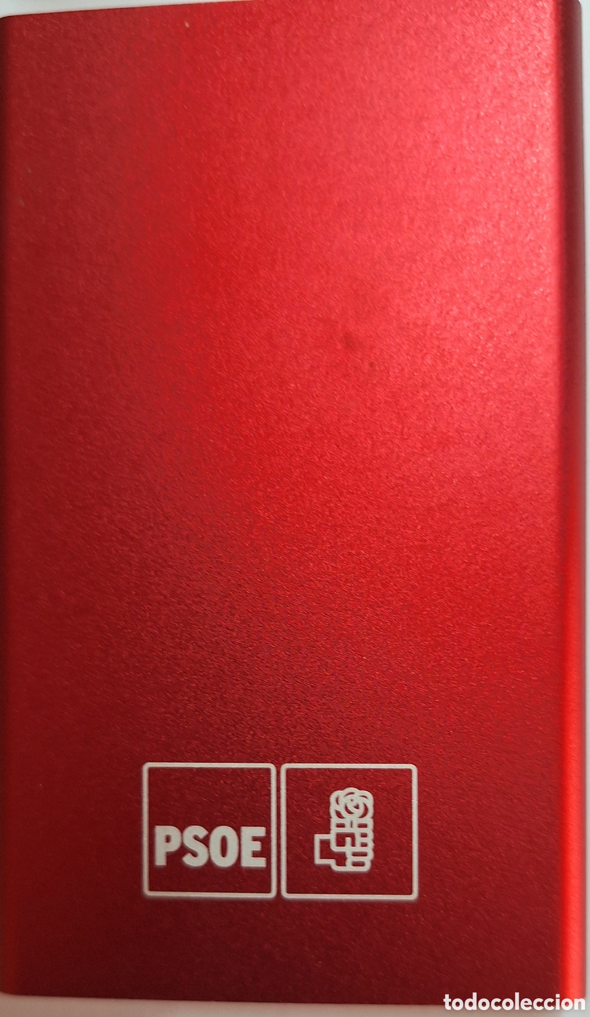 Coleccionismo: Bateria externa Logo PSOE - Foto 2