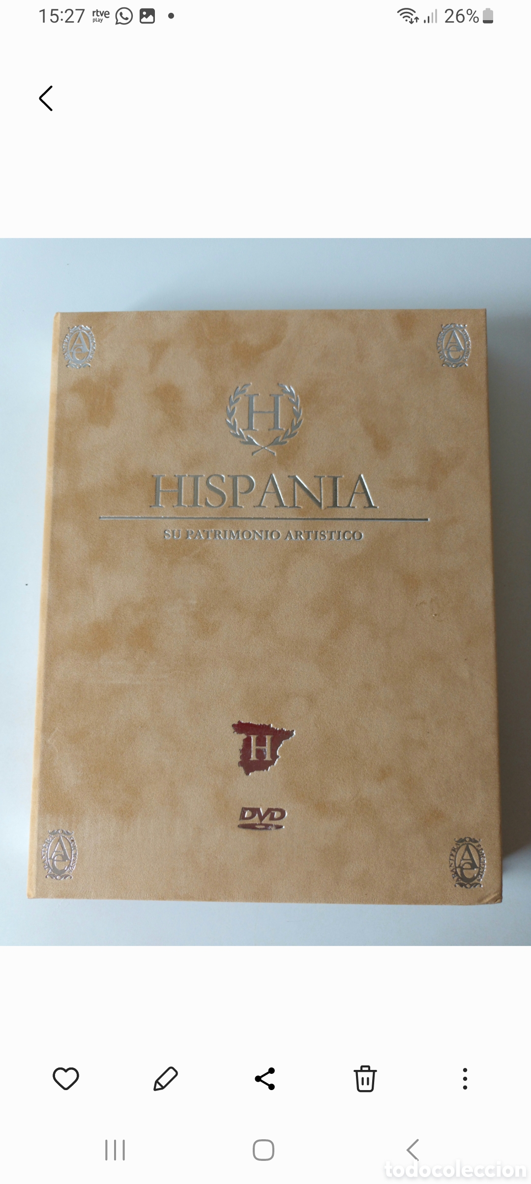 Coleccionismo: Lote 2 Estuches DVD Hispania-Abantera - Foto 3