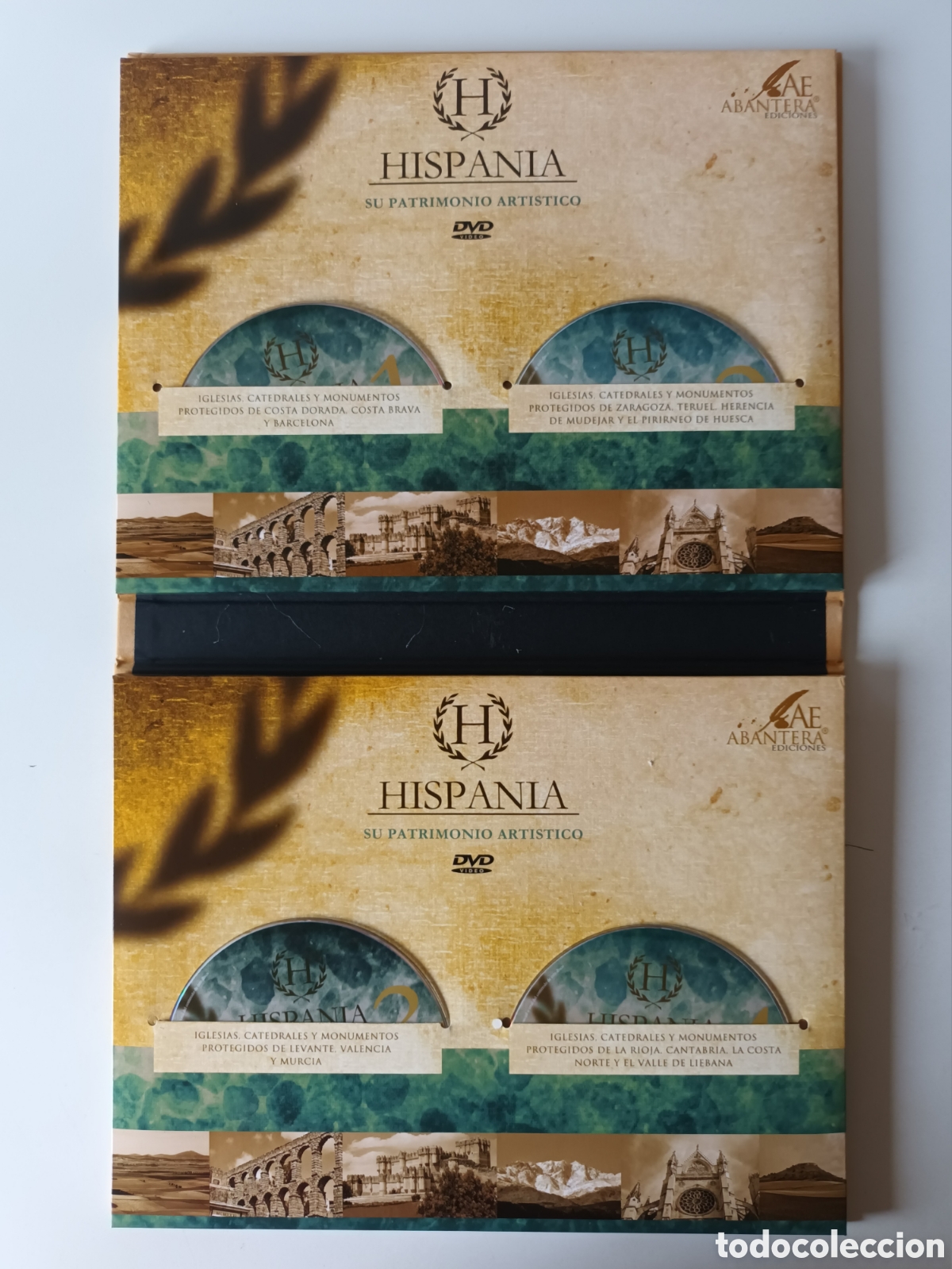 Coleccionismo: Lote 2 Estuches DVD Hispania-Abantera - Foto 5
