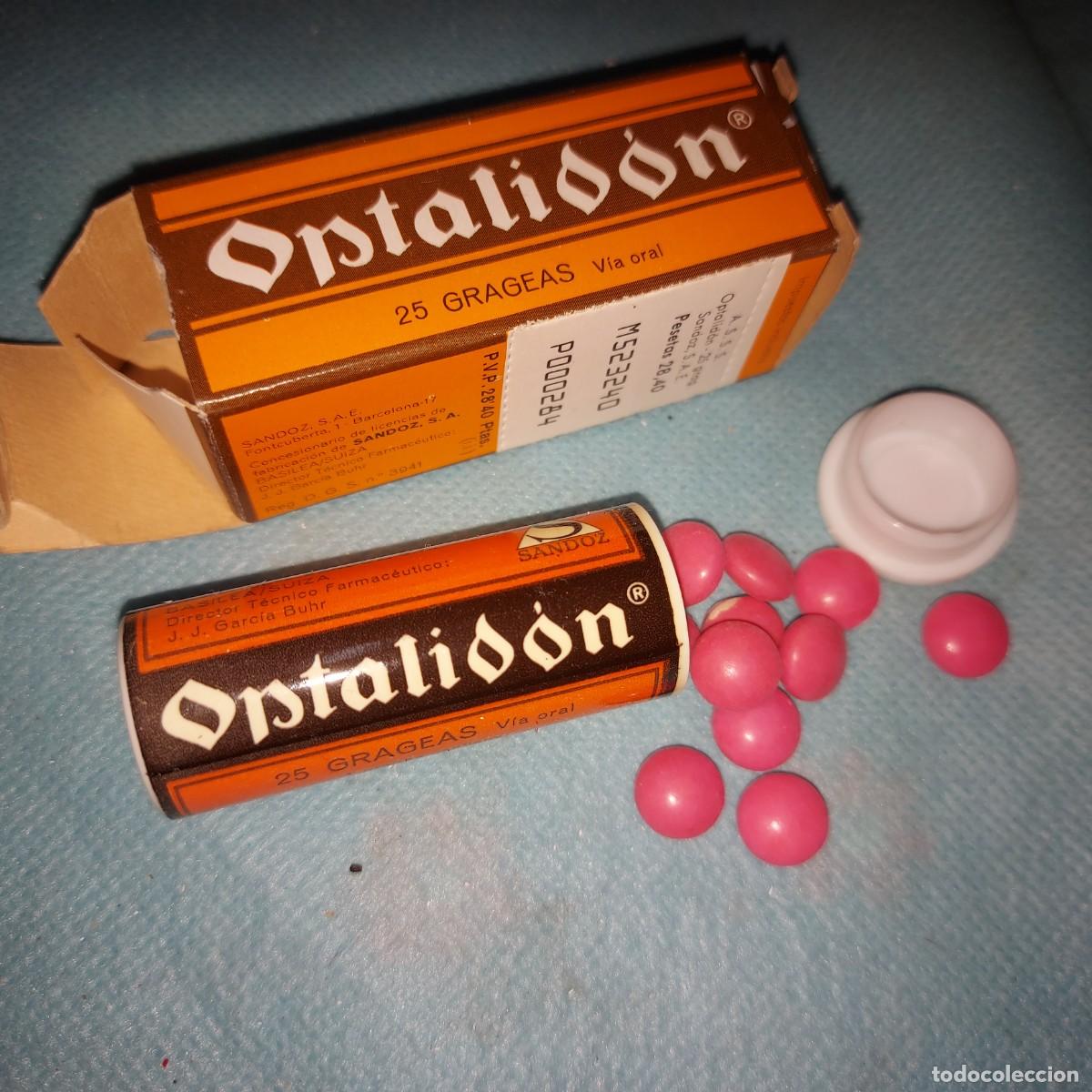 Coleccionismo: OPTALIDON GRAGEAS. MEDICAMENTO ANTIGUO DE FARMACIA, SANDOZ, BASILEA,SUIZA, A&Ntilde;OS 70
