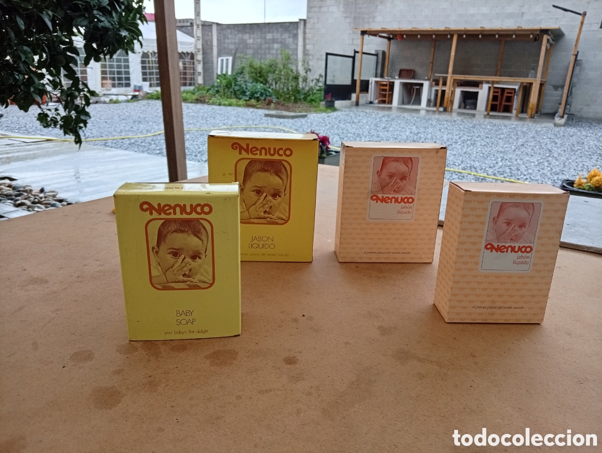 Coleccionismo: Nenuco, jab&oacute;n l&iacute;quido lote