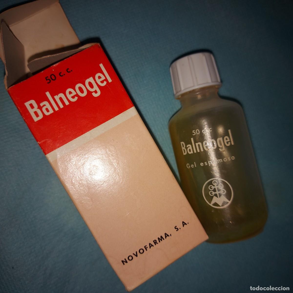 Coleccionismo: BALNEOGEL, ANTIGUO BOTE DE FARMACIA