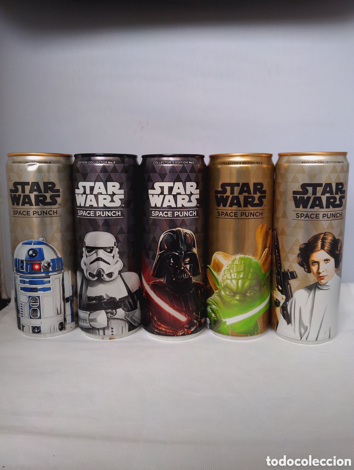 Coleccionismo: Latas Llenas Space Punch STAR WARS