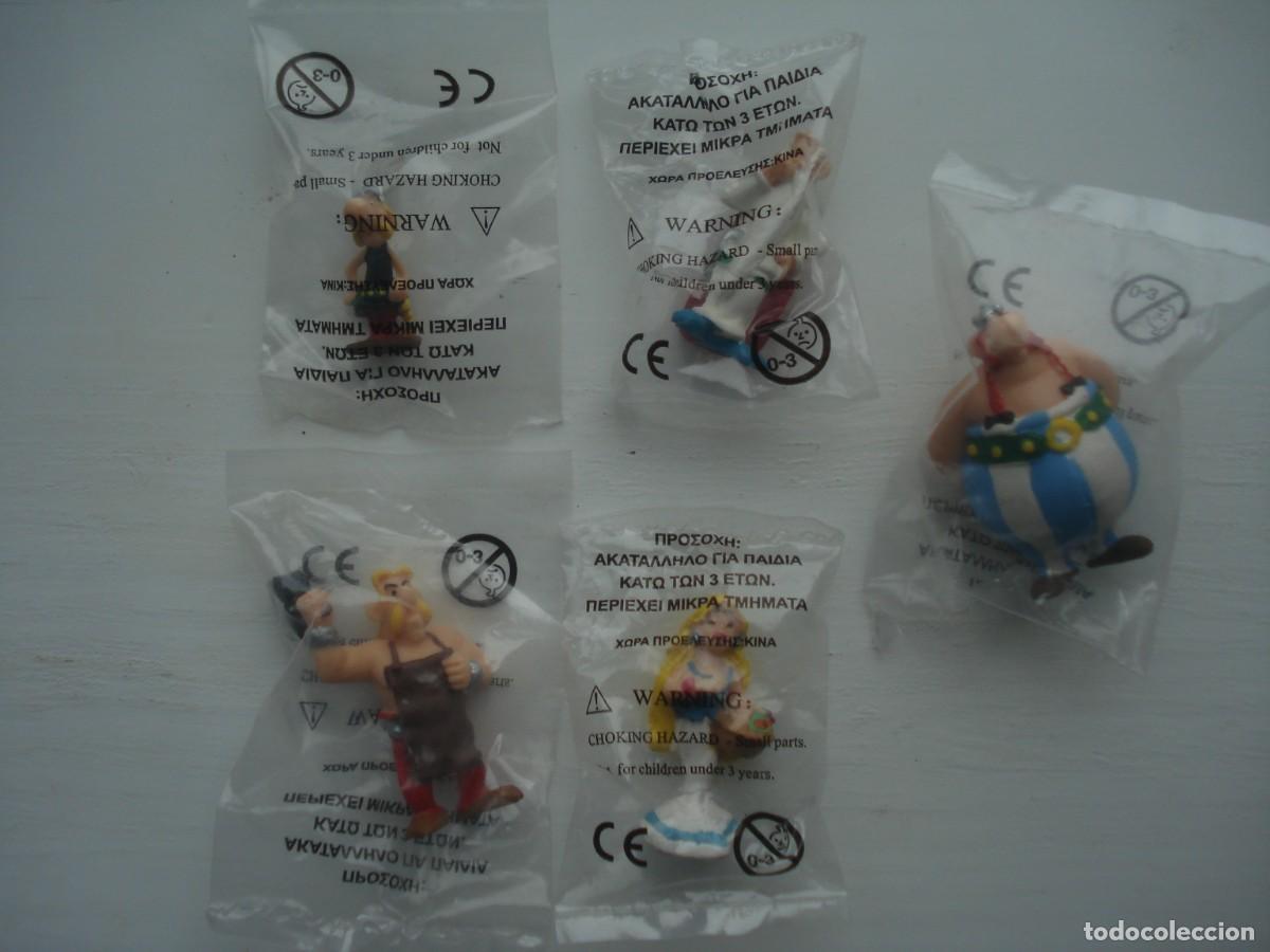 Coleccionismo: 5 JUGUETES ASTERIX DE COLECCI&Oacute;N DIFERENTES