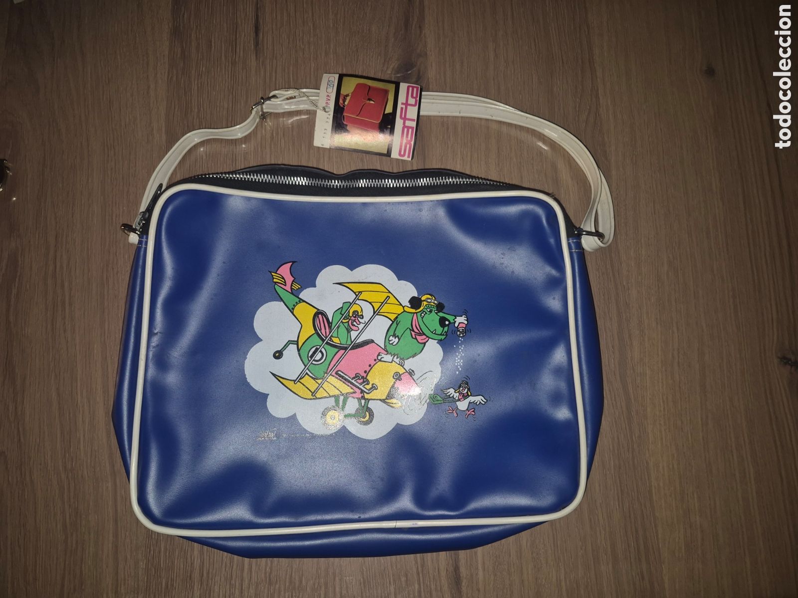 Coleccionismo: MOCHILA SAFTA VINTAGE A&Ntilde;OS 70, LOS AUTOS LOCOS