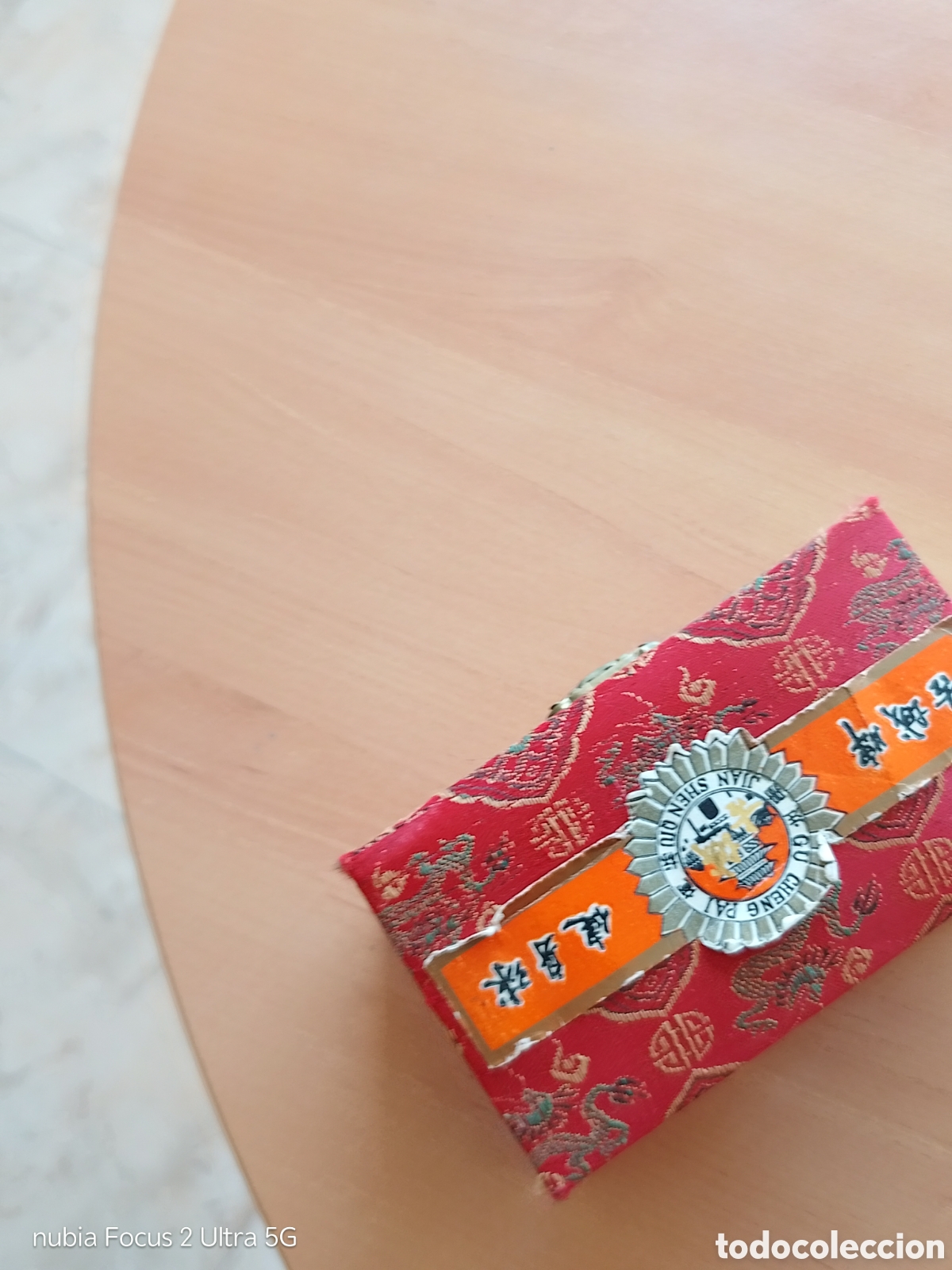 Coleccionismo: Bolas chinas en elegante estuche rojo - Foto 2