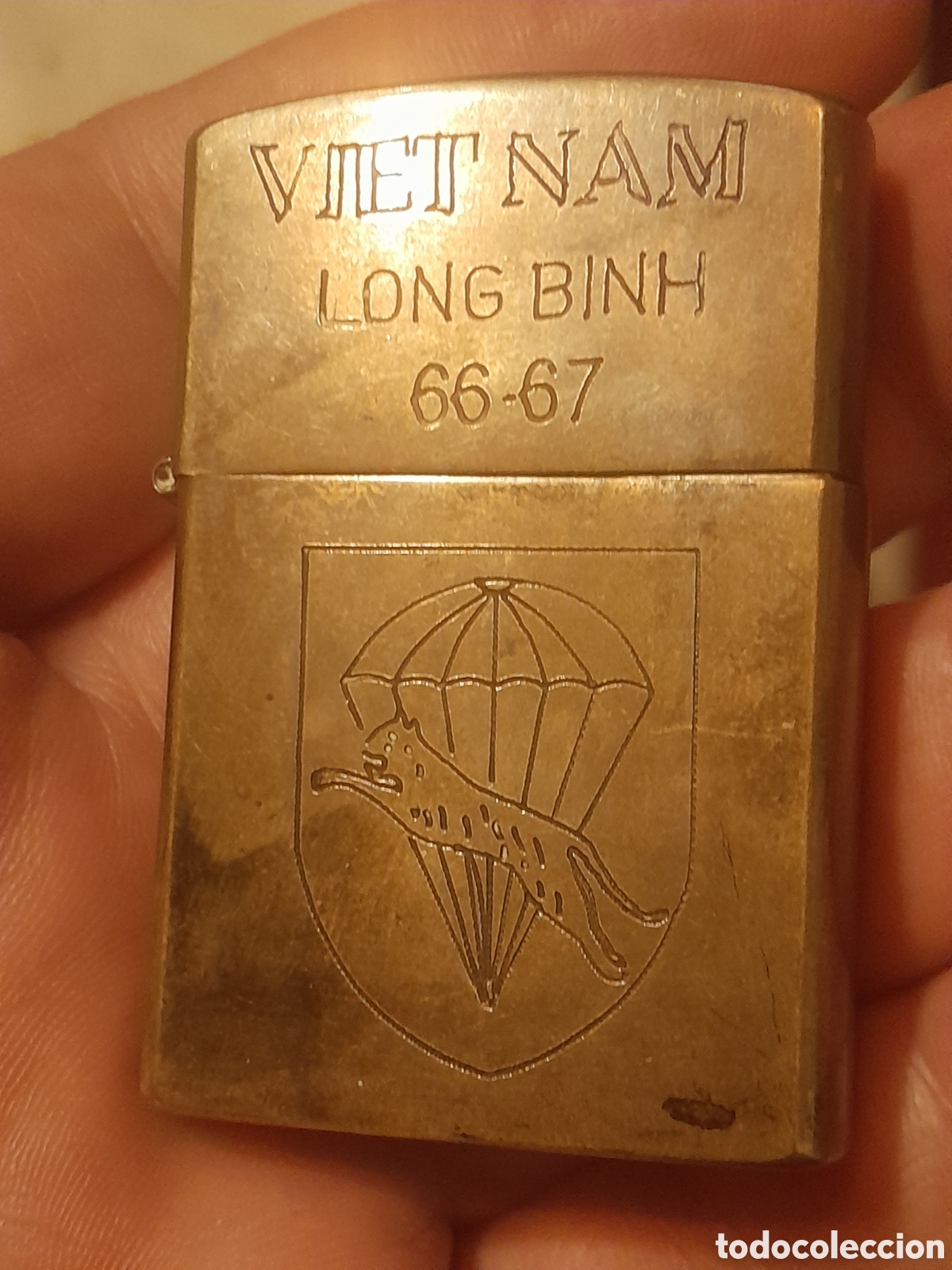 Coleccionismo: Zippo a&ntilde;os 60 Base militar de viet-nam
