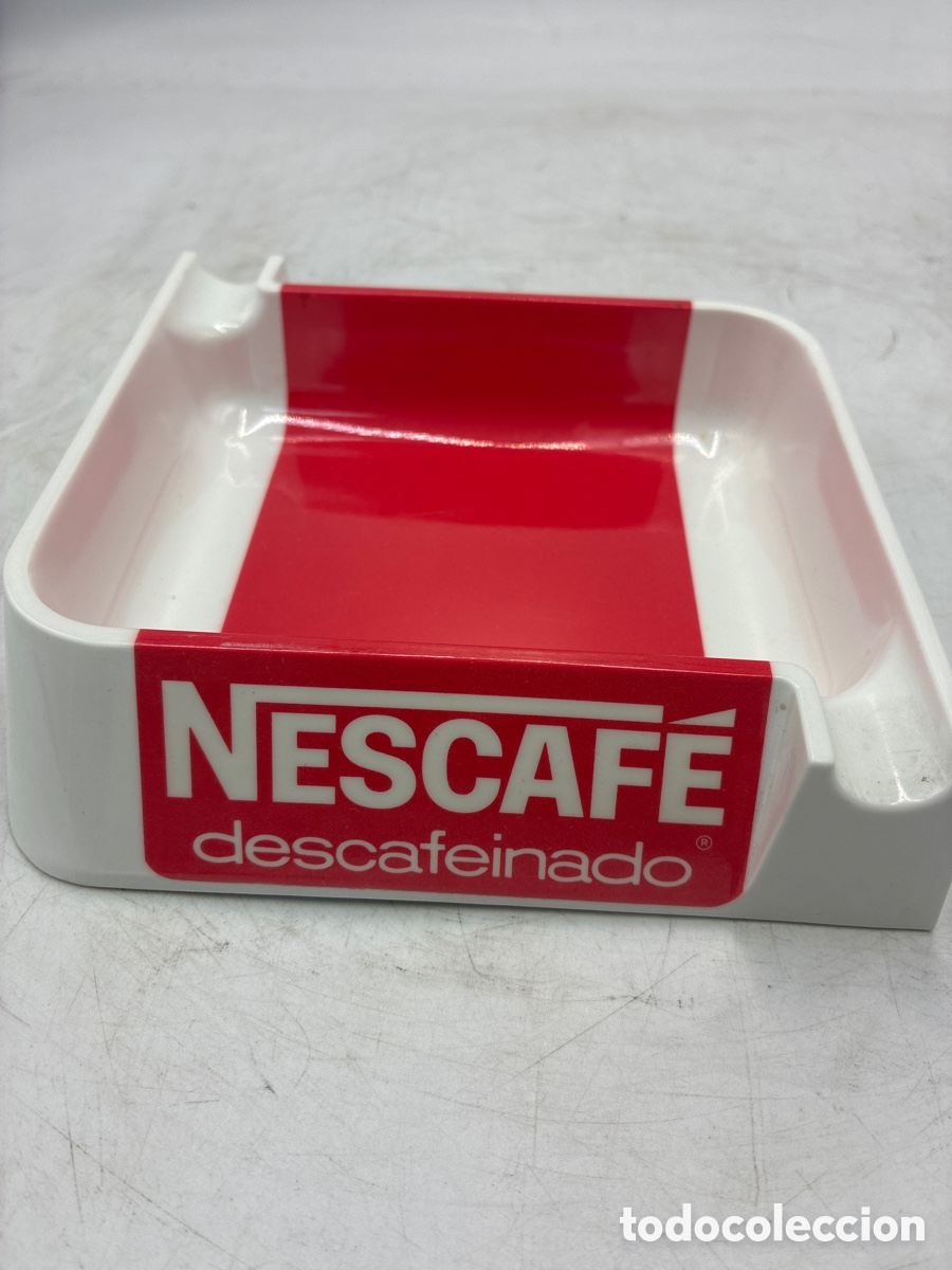 Coleccionismo: Cenicero NESCAF&Eacute; descafeinado.