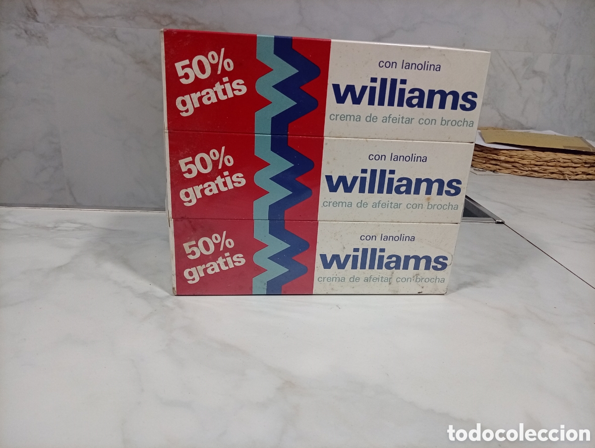 Coleccionismo: Williams crema de afeitar