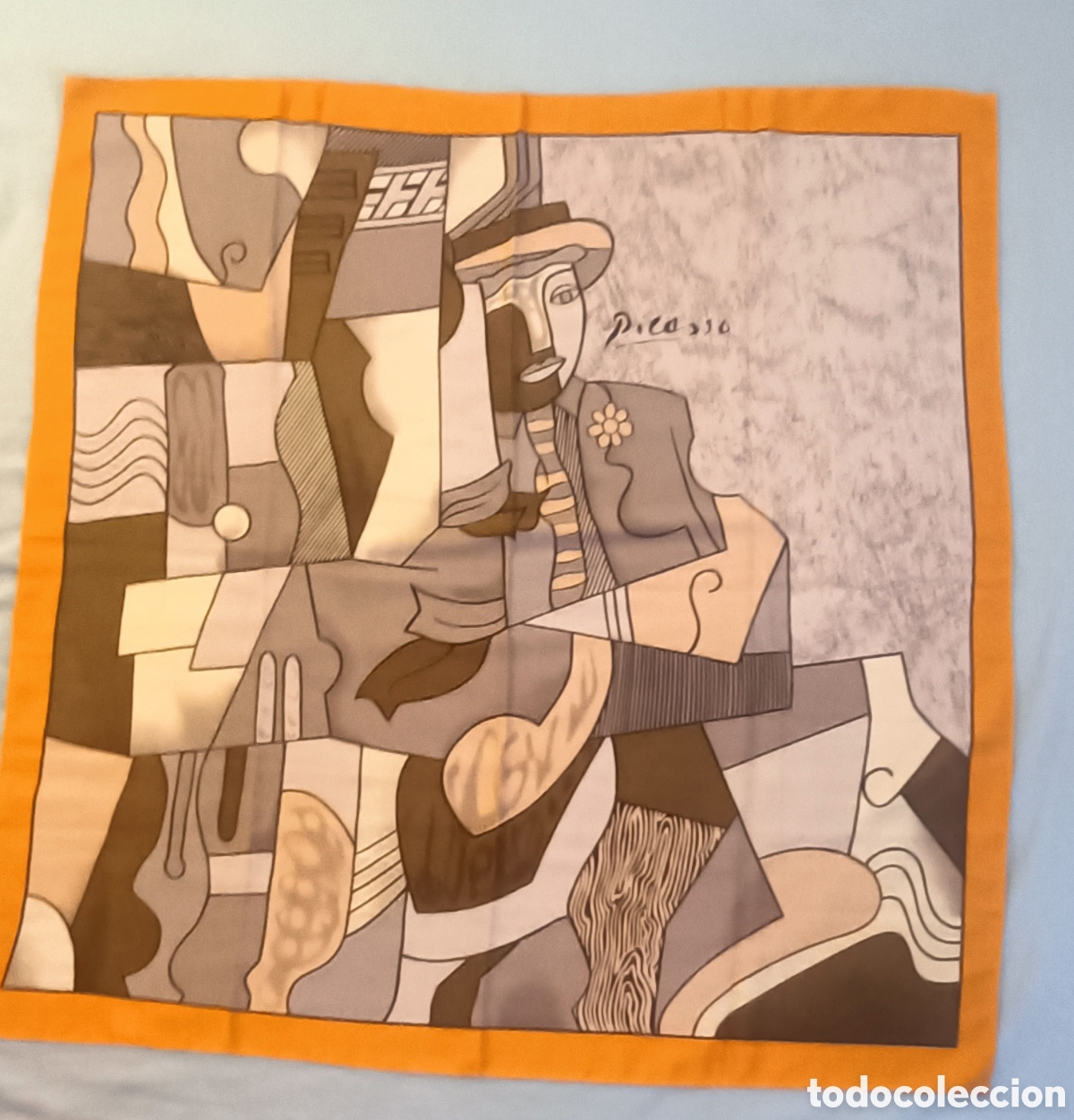 Coleccionismo: Pa&ntilde;uelo de Picasso 87 x 87 cm