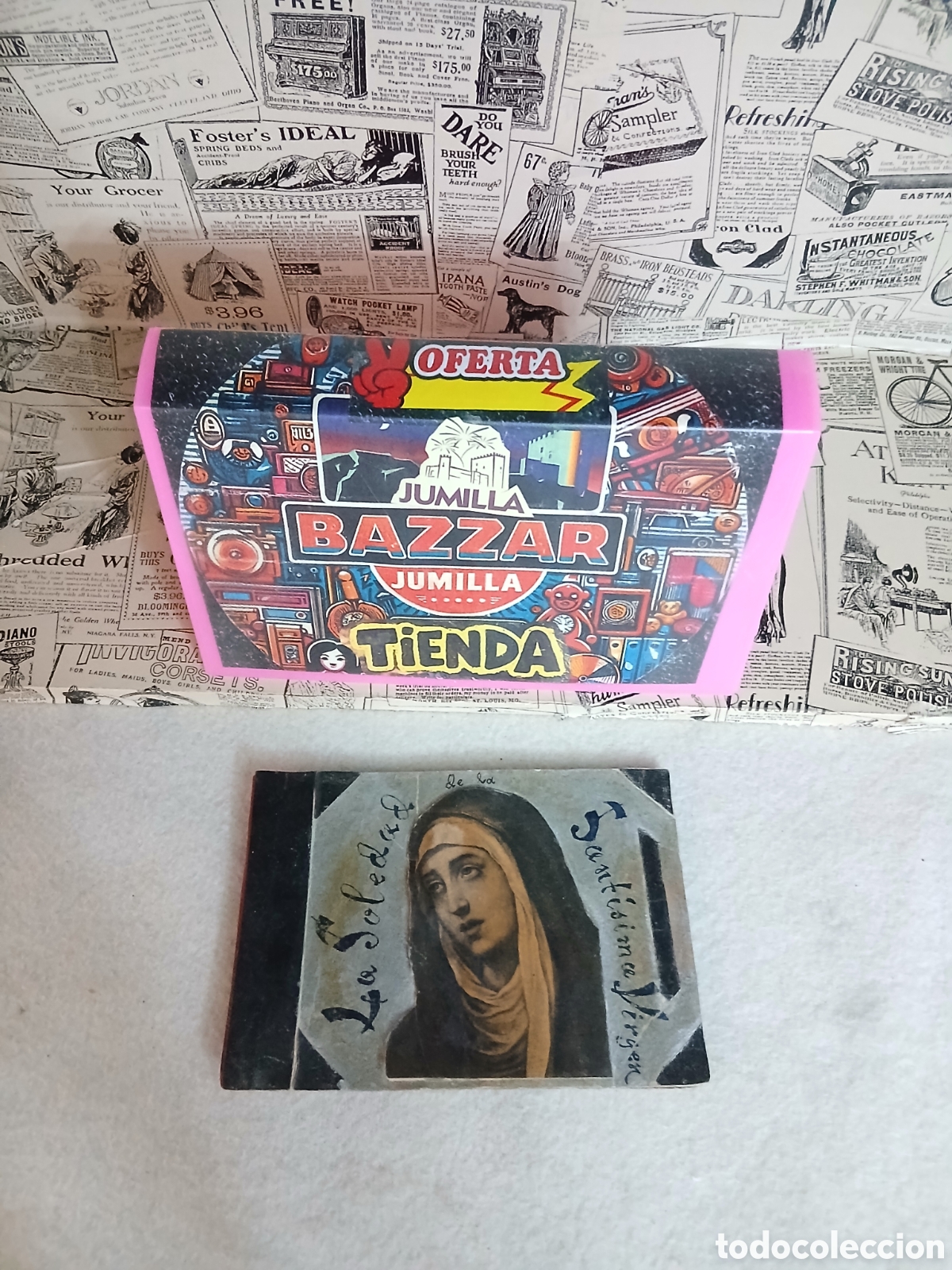 Coleccionismo: Librito artesanal la soledad santisima virgen
