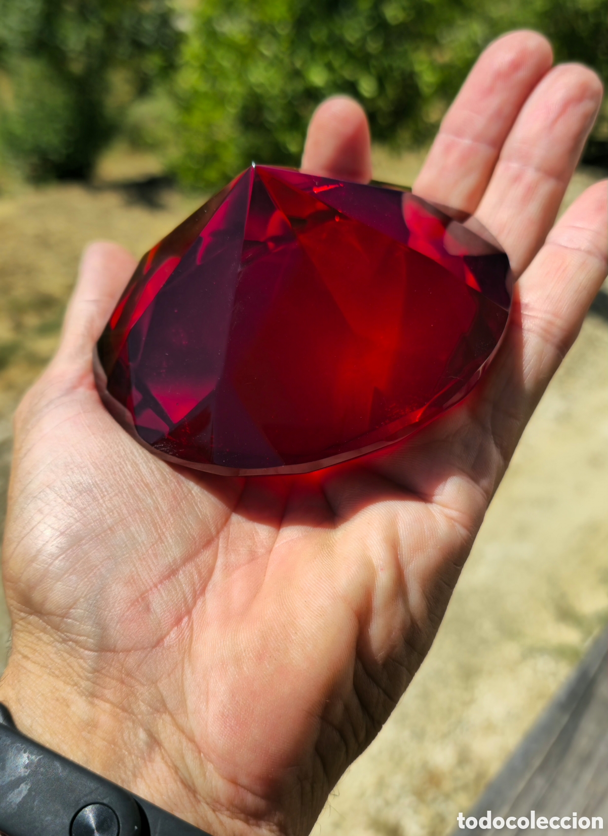 Coleccionismo: Pisapapeles diamante