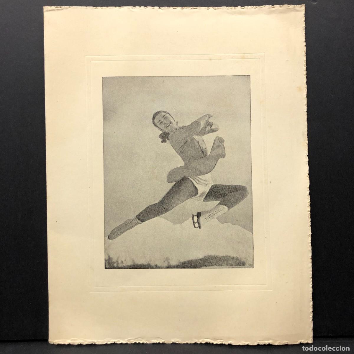 Coleccionismo: FELICITACI&Oacute;N - FRANCISCO JOS&Eacute; LAMECA L&Eacute;RIDA 1951 - B&Aacute;RBARA ANN SCOT CAMPEONA OL&Iacute;MPICA CANAD&Aacute; / 5331
