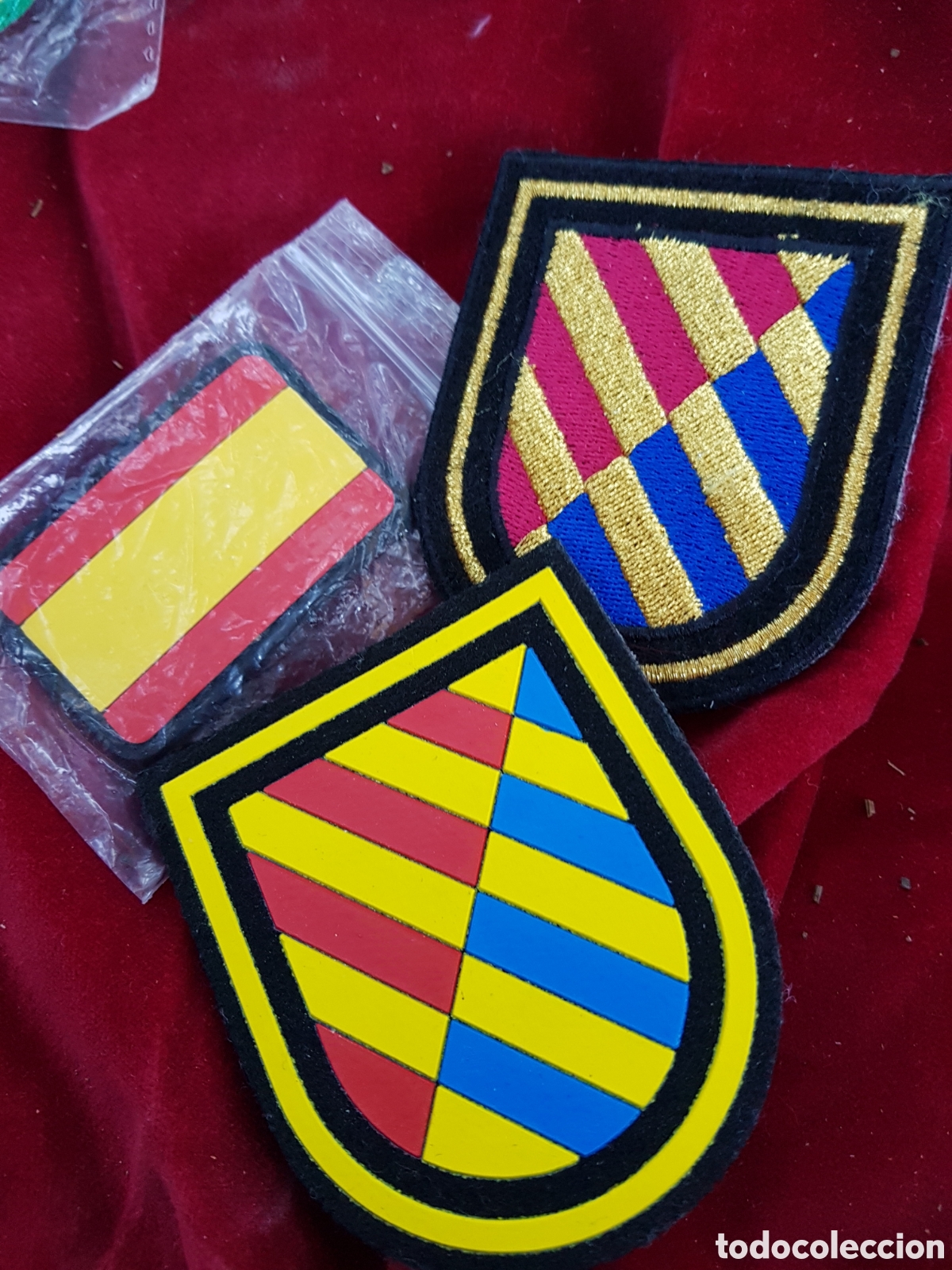 Coleccionismo: LOTE DE PARCHES MILITARES