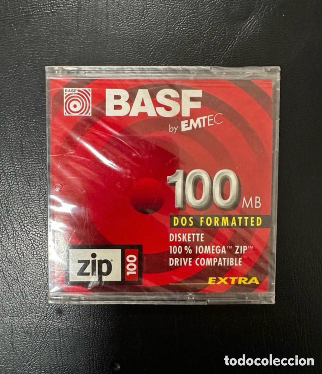 Coleccionismo: Diskette Zip 100 Mb BASF