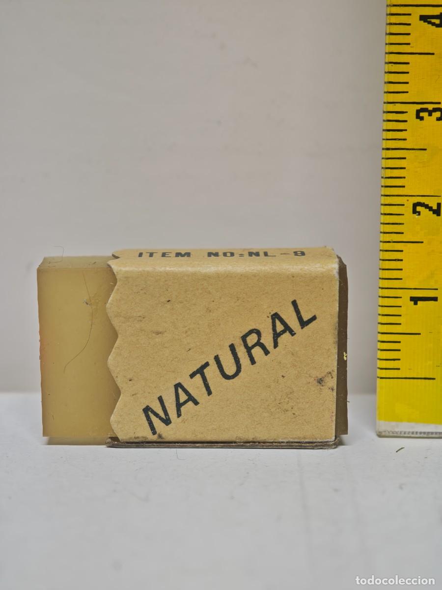 Coleccionismo: ANTIGUA GOMA DE BORRAR NATURAL MADE EN JAPAN