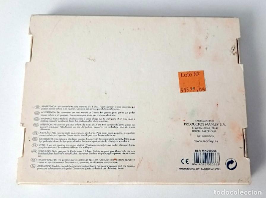 Coleccionismo: CAJA DE L&Aacute;PICES DE CERA MARCA MANLEY - Foto 2