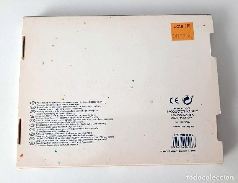 Coleccionismo: CAJA DE L&Aacute;PICES DE CERA MARCA MANLEY - Foto 2