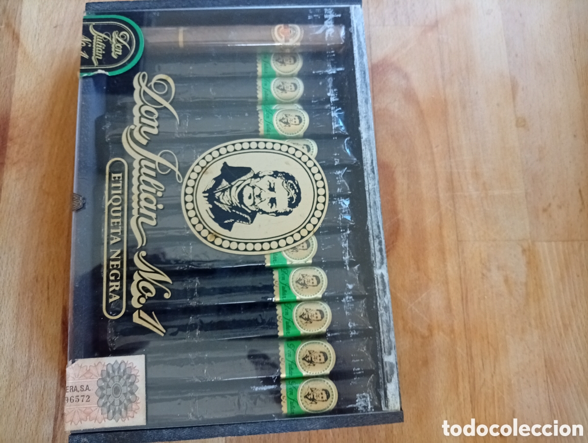 Coleccionismo: Caja de cigarros Don Juli&aacute;n n&ordm;1