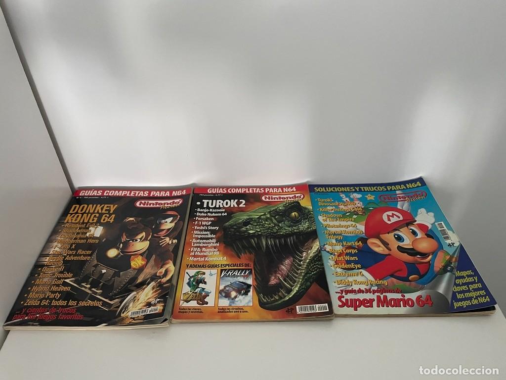 Coleccionismo: Lote Gu&iacute;as Nintendo 64