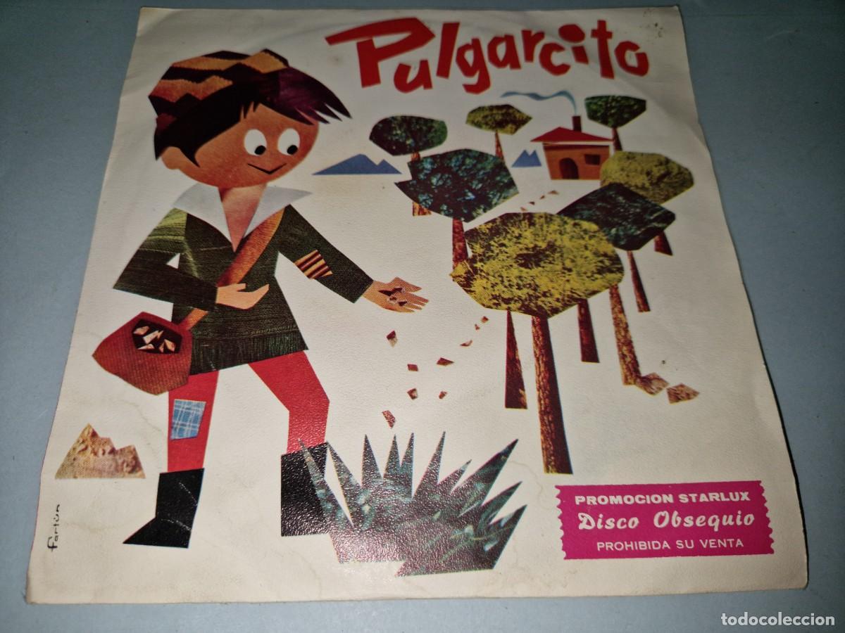 Coleccionismo: PULGARCITO CUENTO INFANTIL DISCO, 1972, PROMOCION STARLUX
