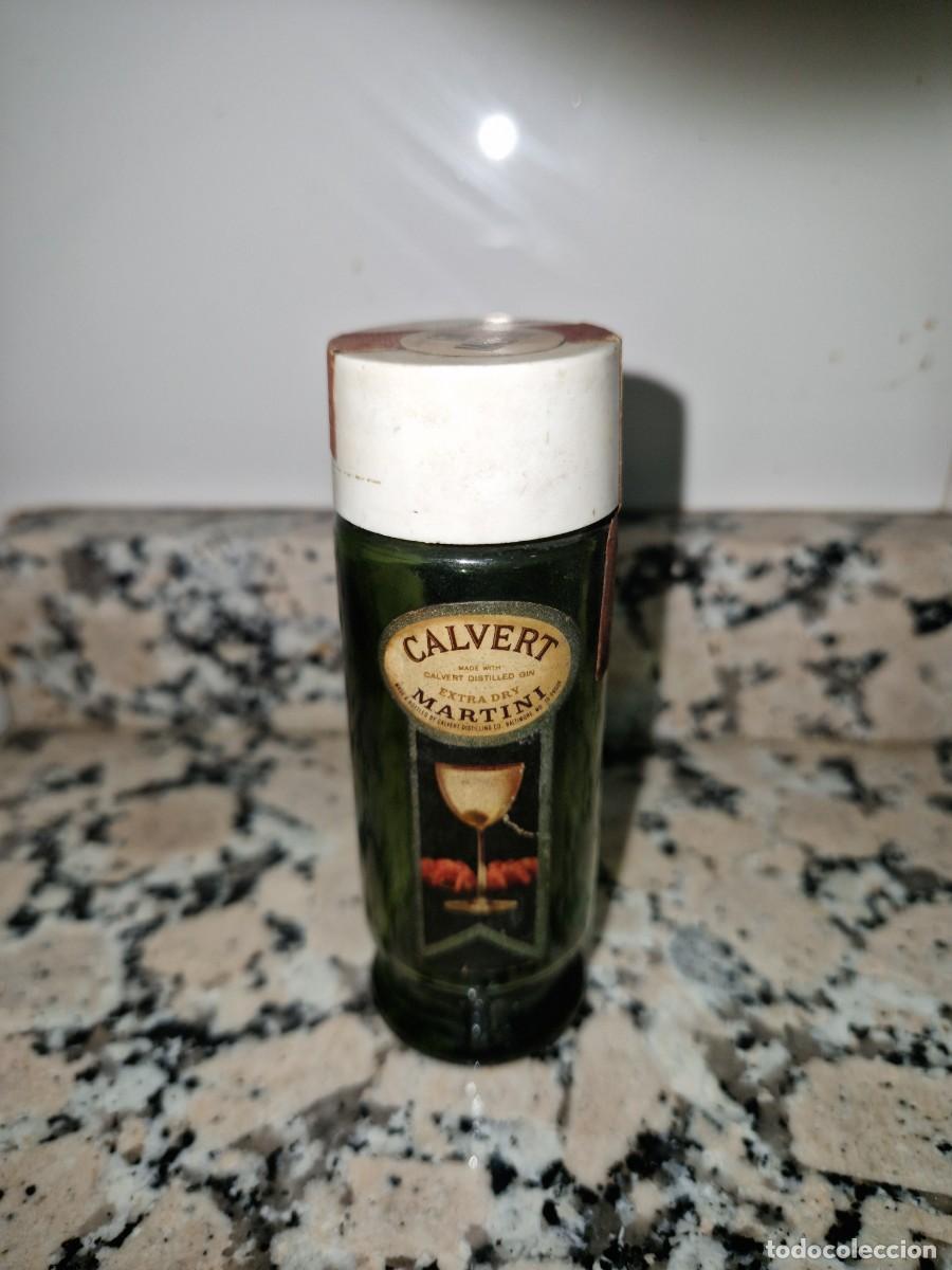 Coleccionismo: BOTELLIN VODKA MARTINI CALVERT, FRASCO DE 10CM, A&Ntilde;OS 60