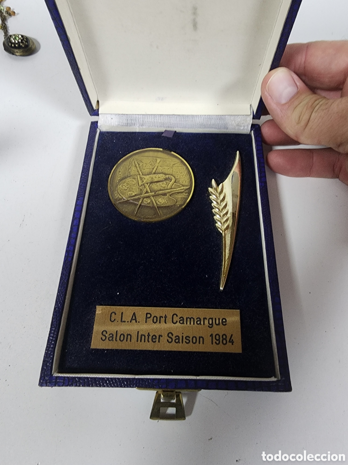 Coleccionismo: Medalla francesa pintura antigua