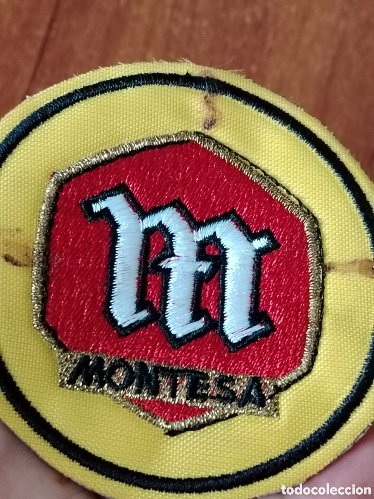 Coleccionismo: Parche de tela Montesa