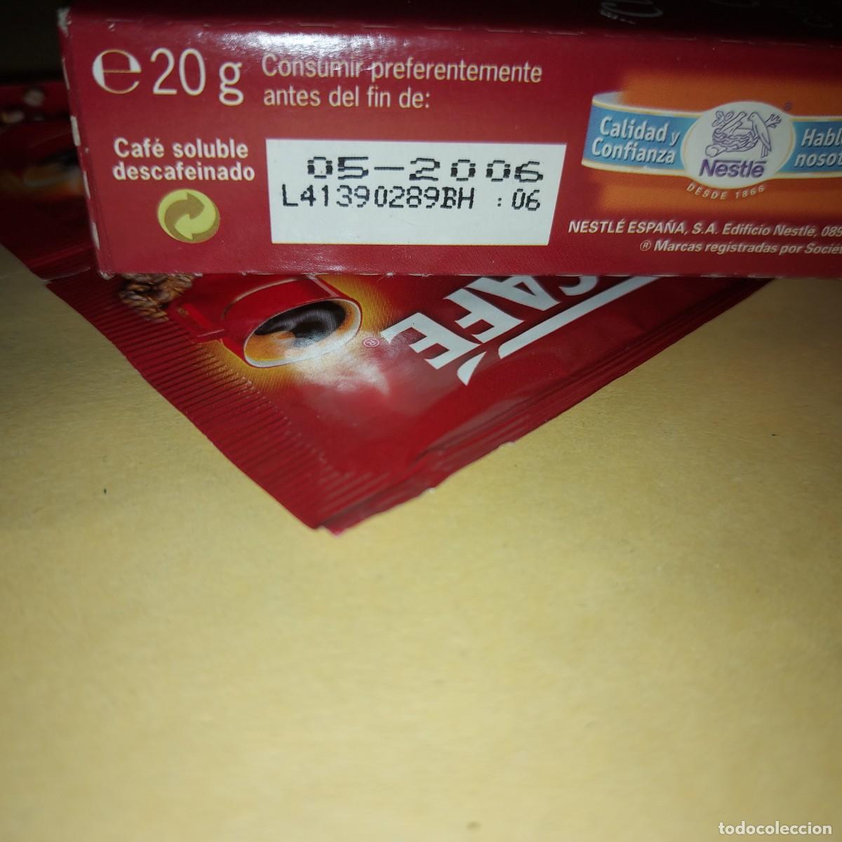 Collecting: NESCAFE A&Ntilde;O 2006 CAJA CON SOBRES