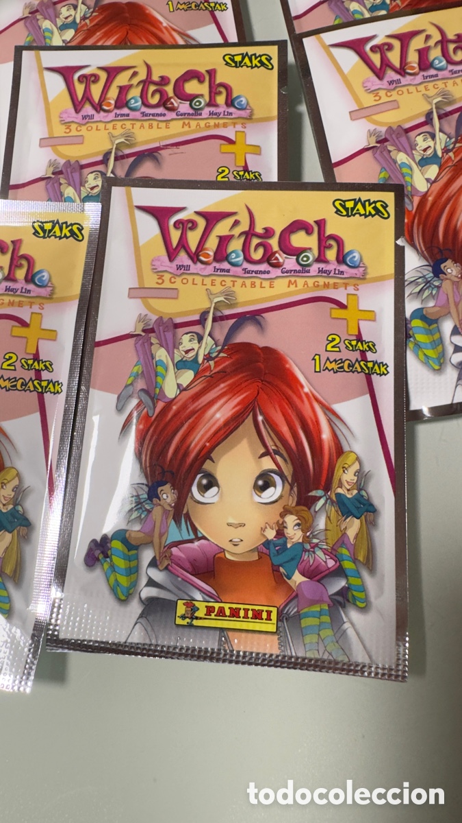 Coleccionismo: 1 sobre Witch Stack nuevos sin abrir