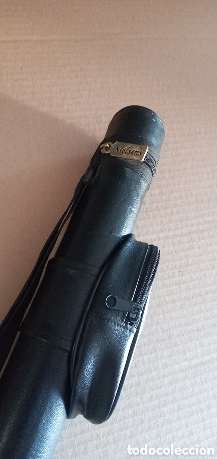 Coleccionismo: FUNDA PARA TACO DE BILLAR CON BOLSILLO - Foto 7