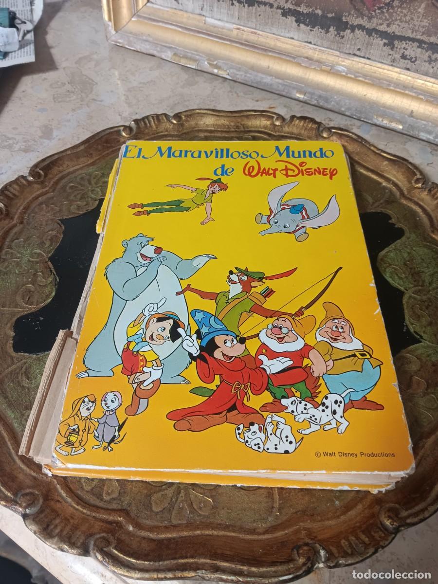 Coleccionismo: El Maravilloso Mundo de Walt Disney&rdquo;, un ic&oacute;nico &aacute;lbum de cromos de tapa dura editado en Espa&ntilde;a en 1