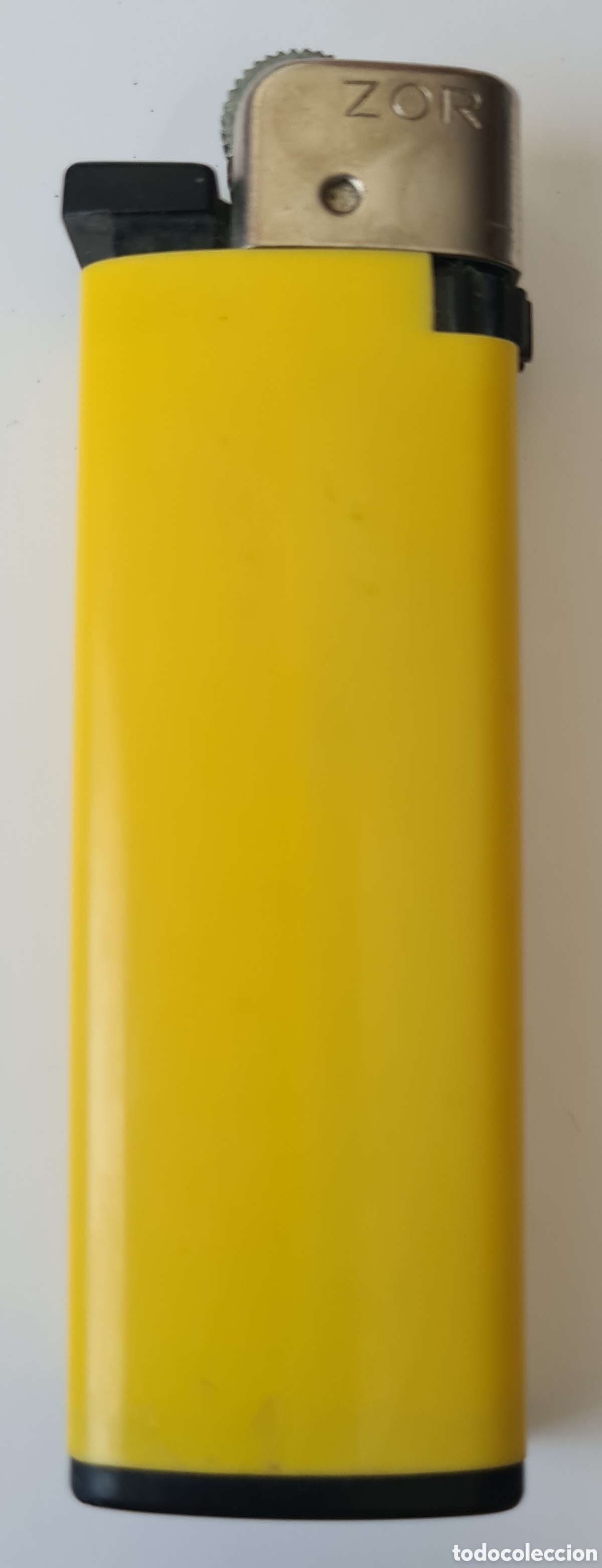 Coleccionismo: Mechero Zor amarillo - Foto 2