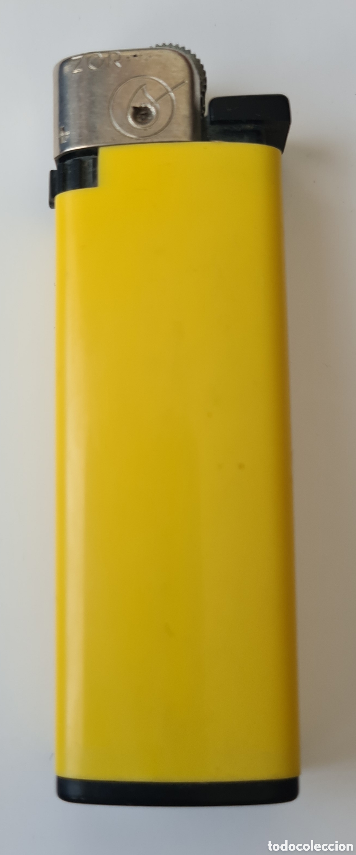 Coleccionismo: Mechero Zor amarillo