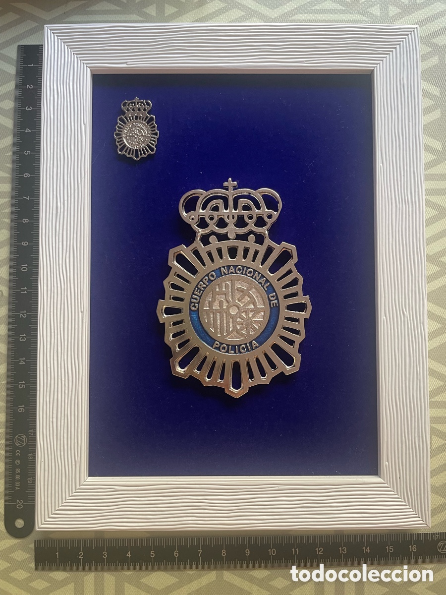 Coleccionismo: Cuadro Polic&iacute;a Nacional 1989