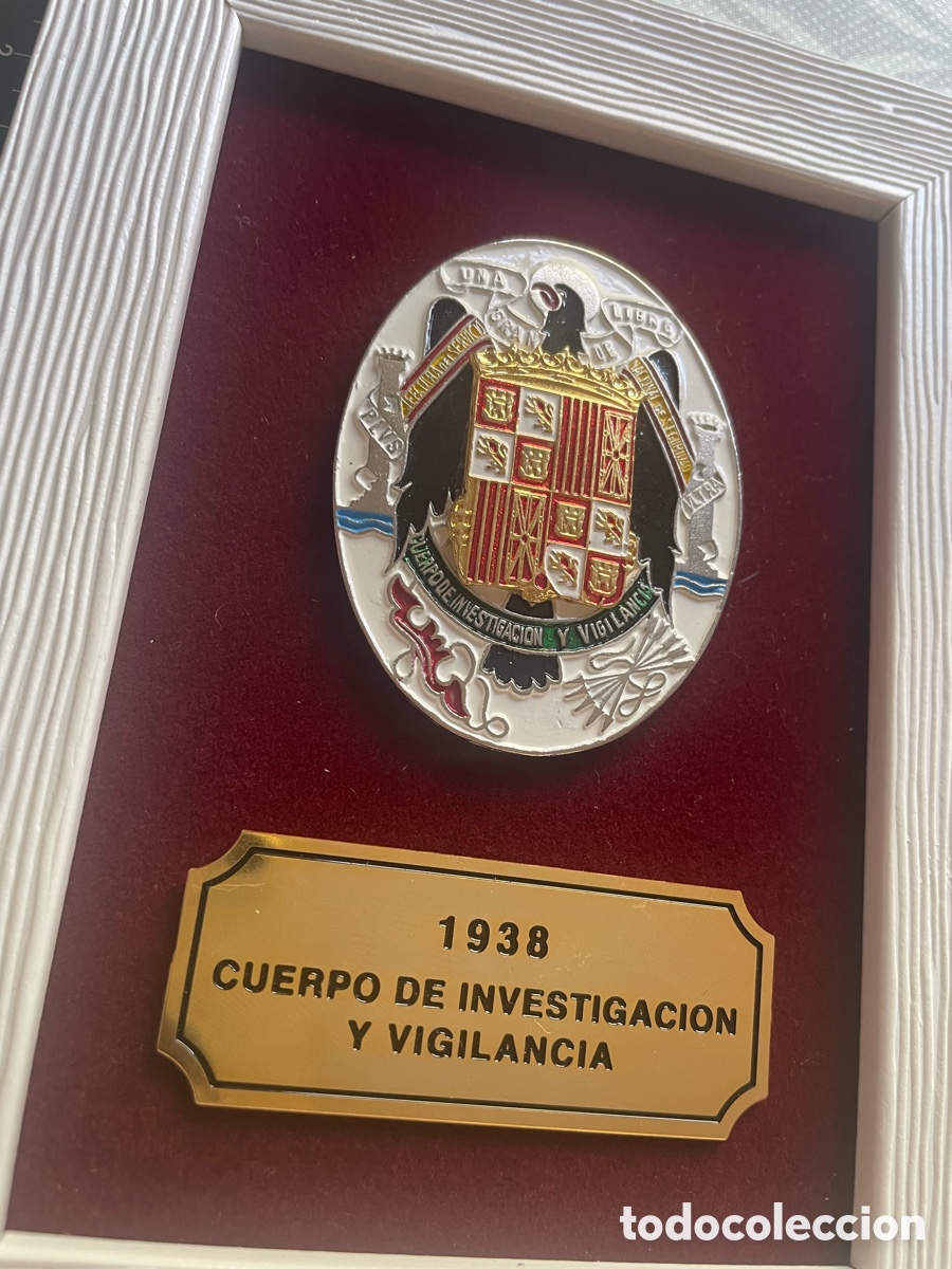Coleccionismo: Cuadro Cuerpo de Investigaci&oacute;n y Vigilancia