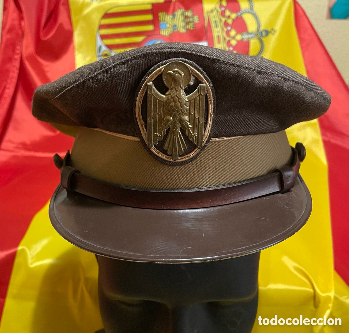Coleccionismo: Gorra antigua Polic&iacute;a Nacional 1978