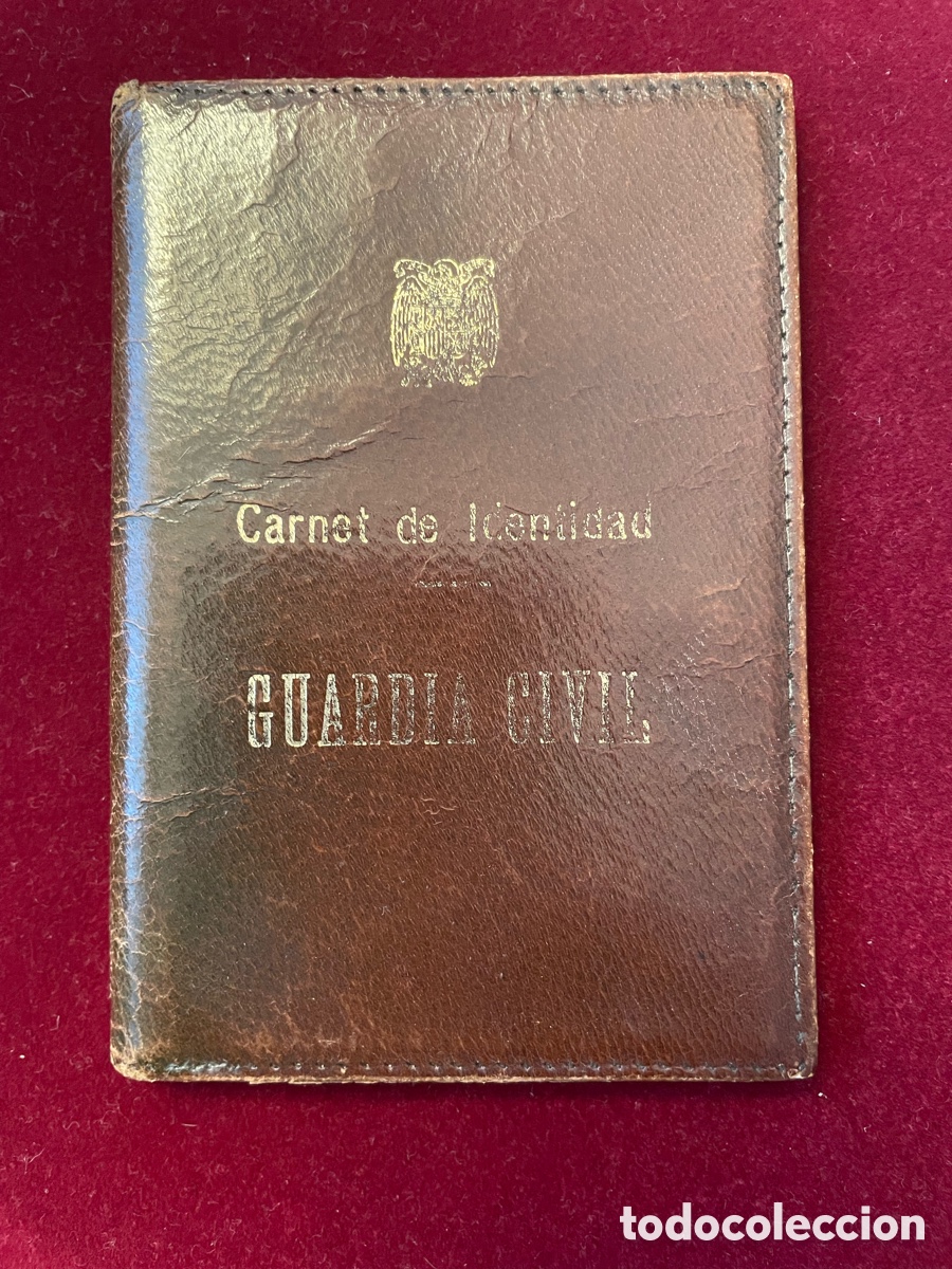 Coleccionismo: Cartera antigua Guardia Civil