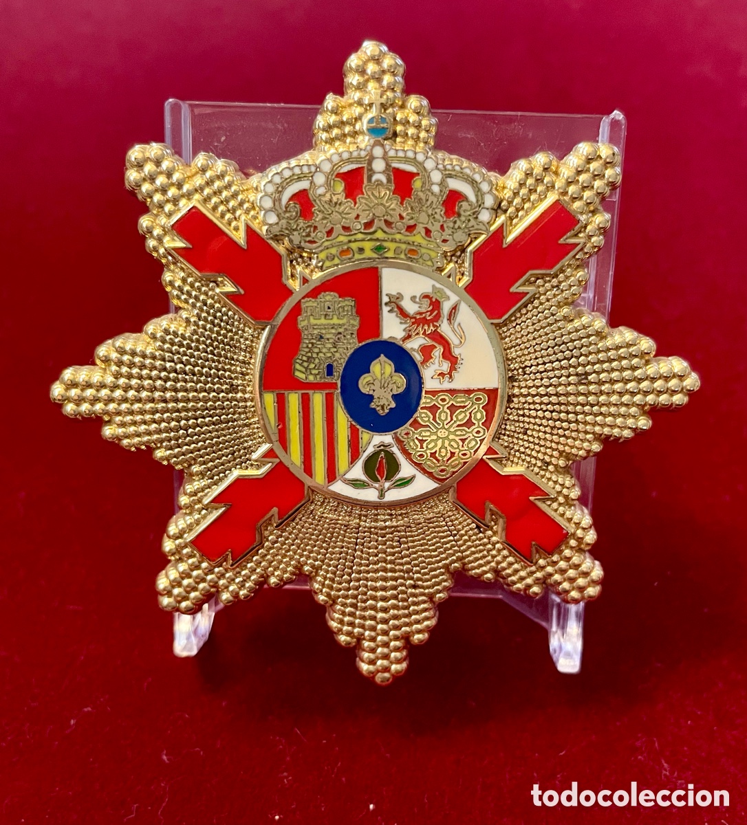 Coleccionismo: Gran Cruz de la Real y Distinguida Orden Espa&ntilde;ola de Carlos III