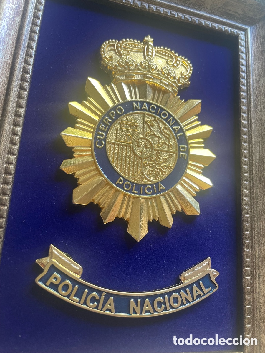 Coleccionismo: Cuadro Polic&iacute;a Nacional