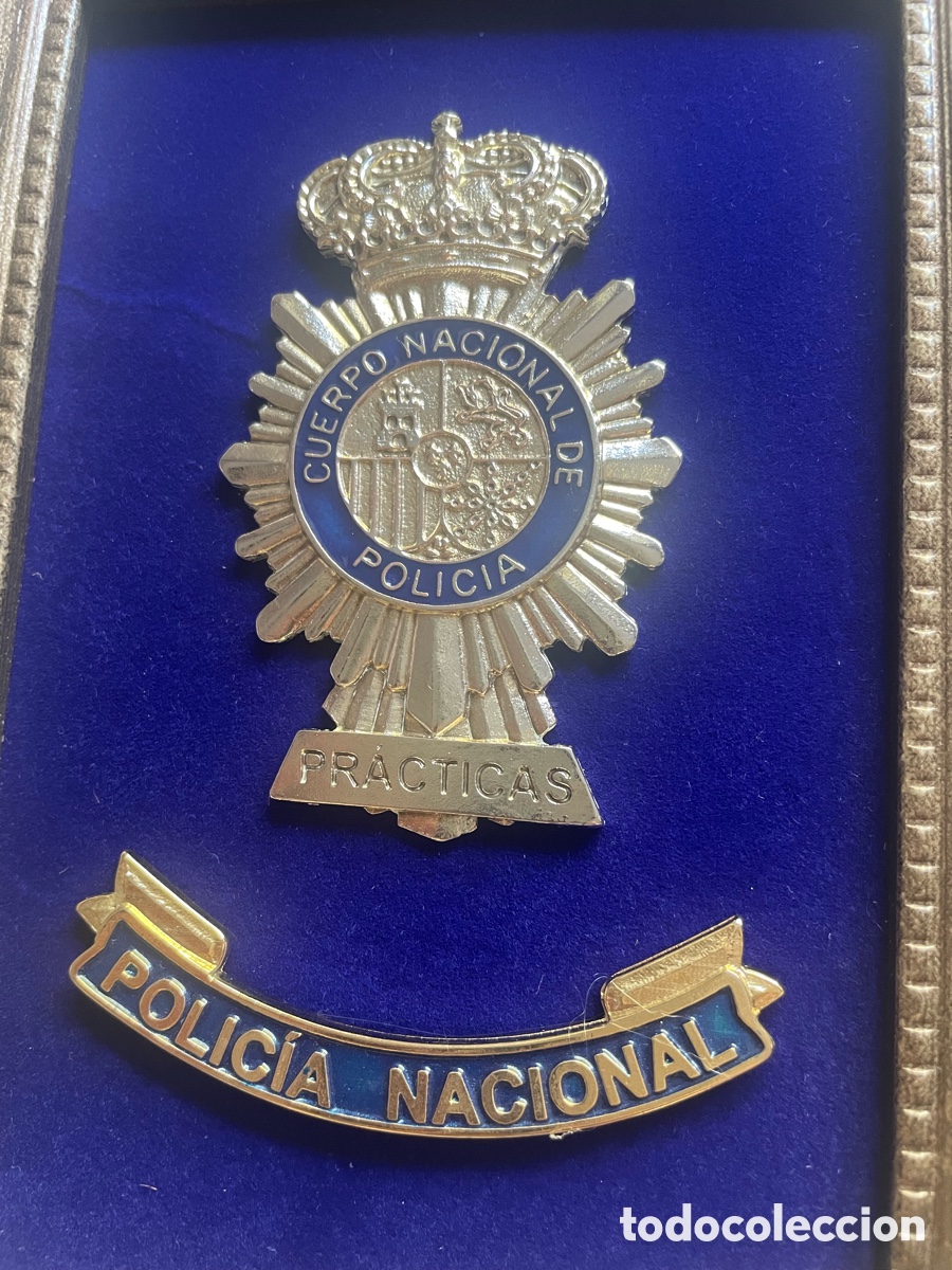 Coleccionismo: Cuadro conmemorativo CNP 1989