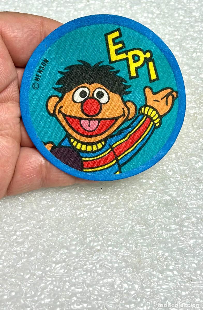 Coleccionismo: 4250.Parche textil redondo con el ic&oacute;nico personaje de Barrio S&eacute;samo (Sesame Street) de Epi (Ernie)