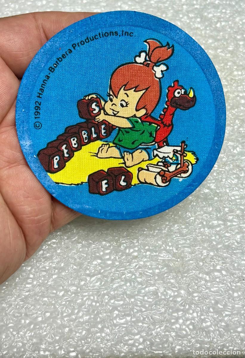 Coleccionismo: 4255.Parche textil de Pebbles Picapiedra (Fred Flintstone)